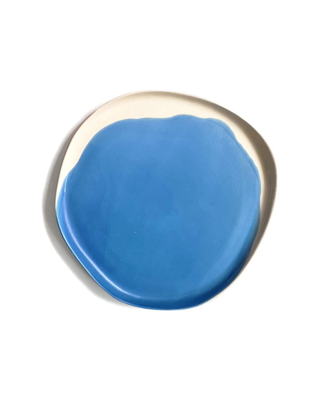 Rounded Plate Blue