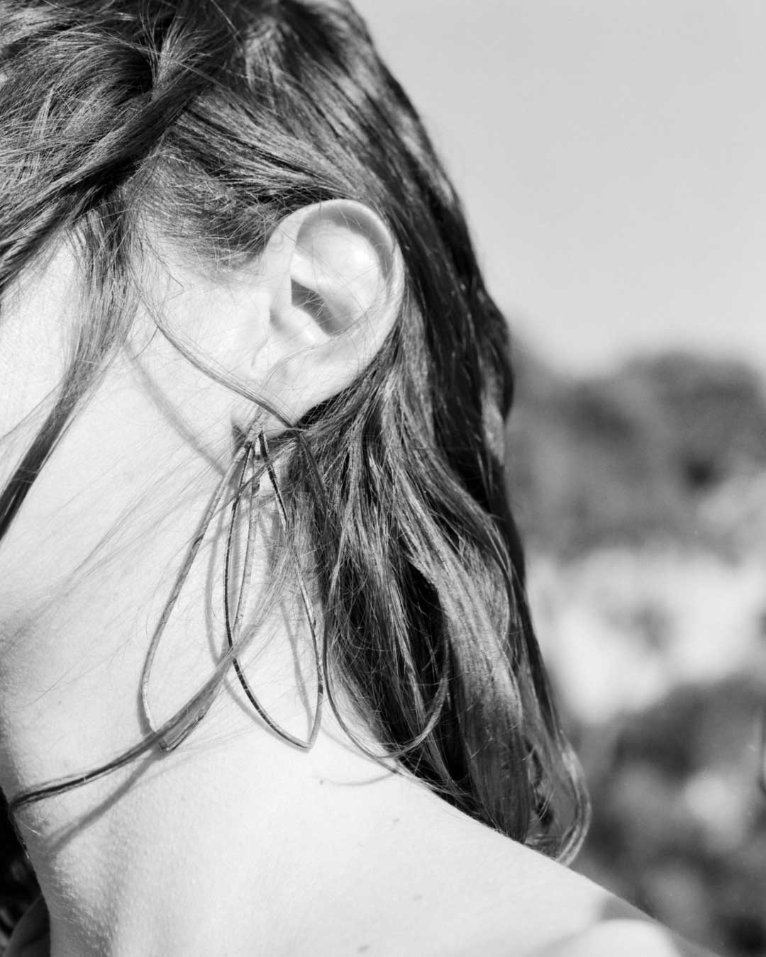 pine needle earrings Sandra Llusà
