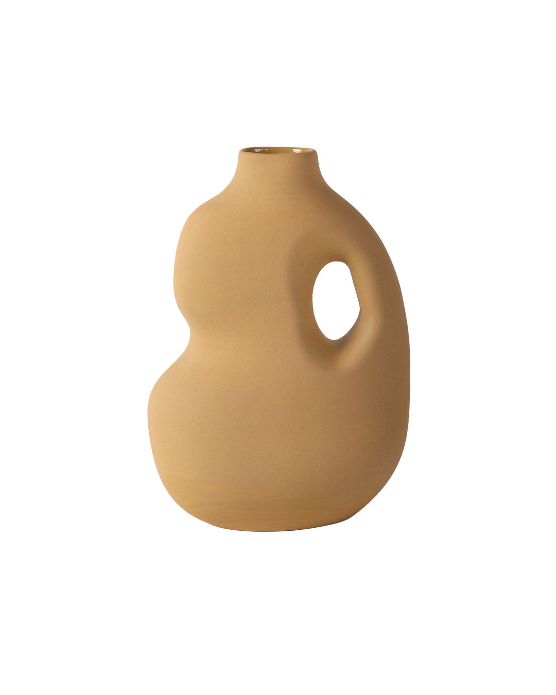 Aura Vase II Mustard