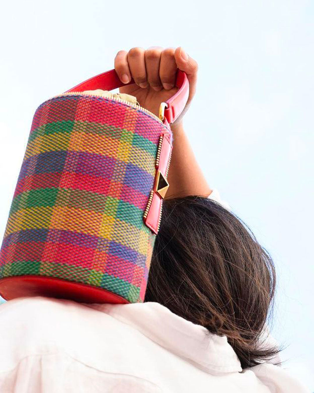 Linda Bag _Colorful Tartan 