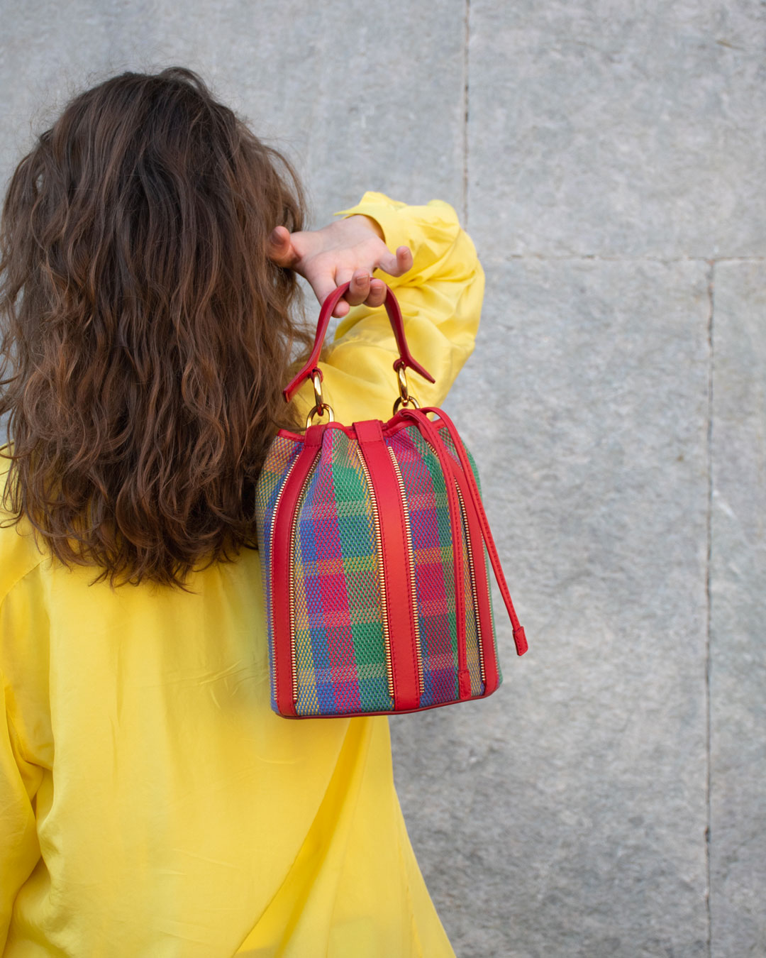 Malu Bag _ Colorful Tartan