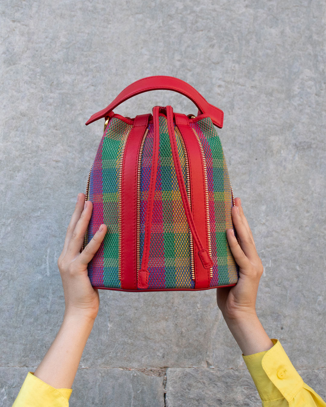 Malu Bag _ Colorful Tartan