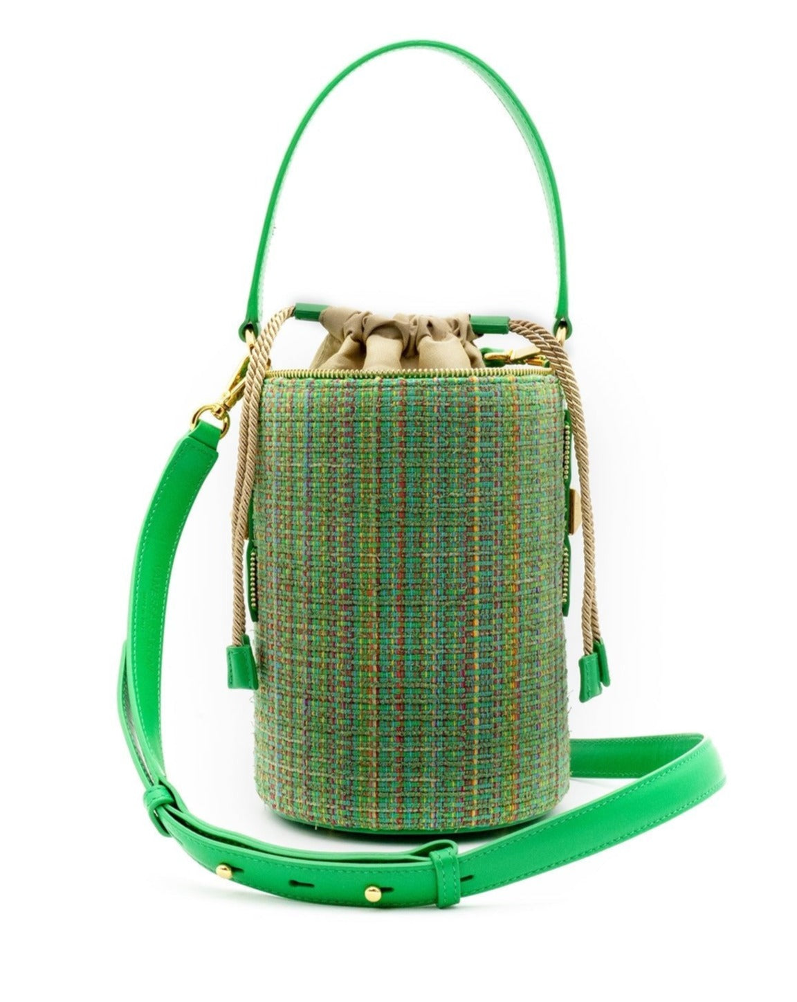 Linda Bag Tweed Lime