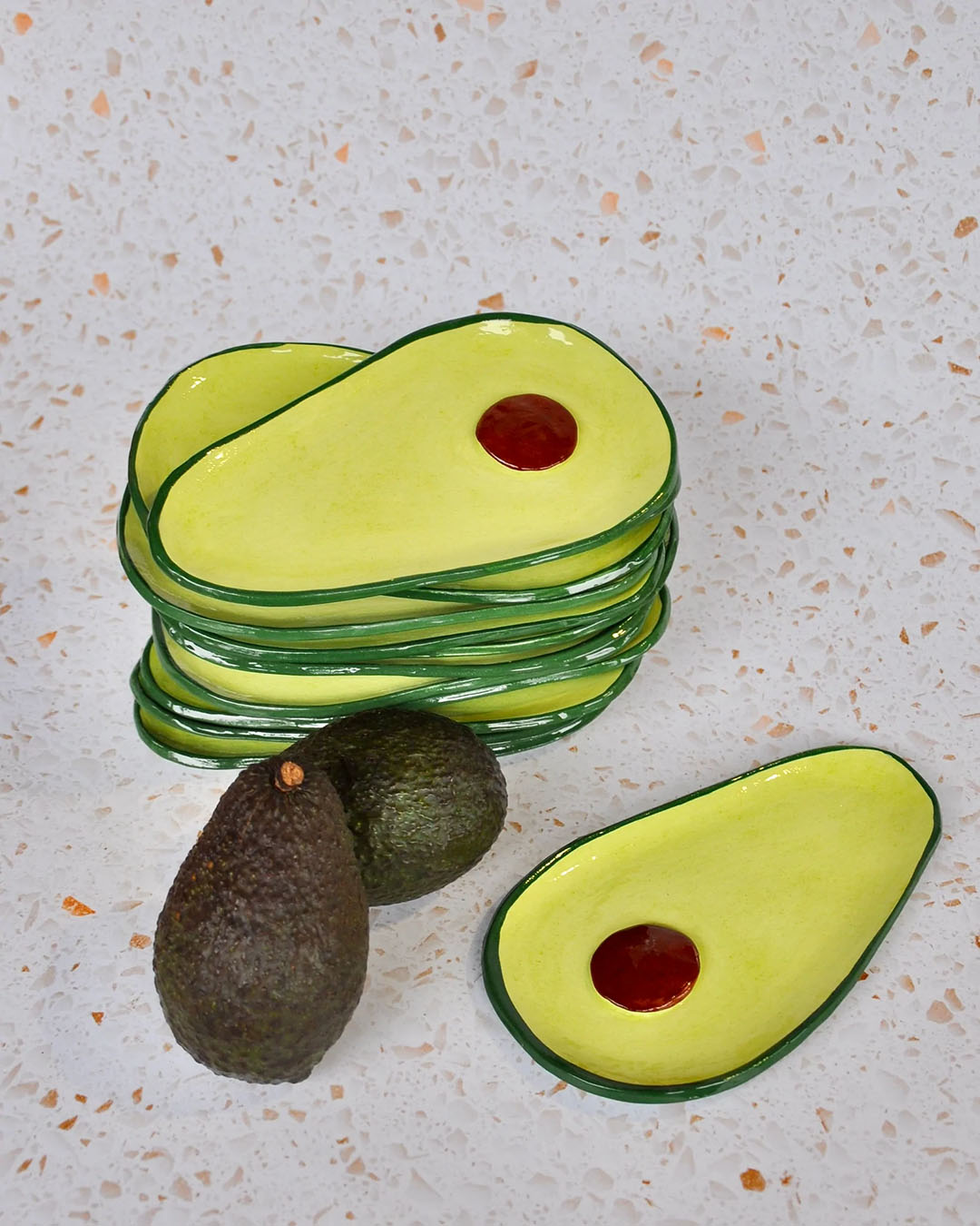 Elisa Ceramics - Avocado spoon rest