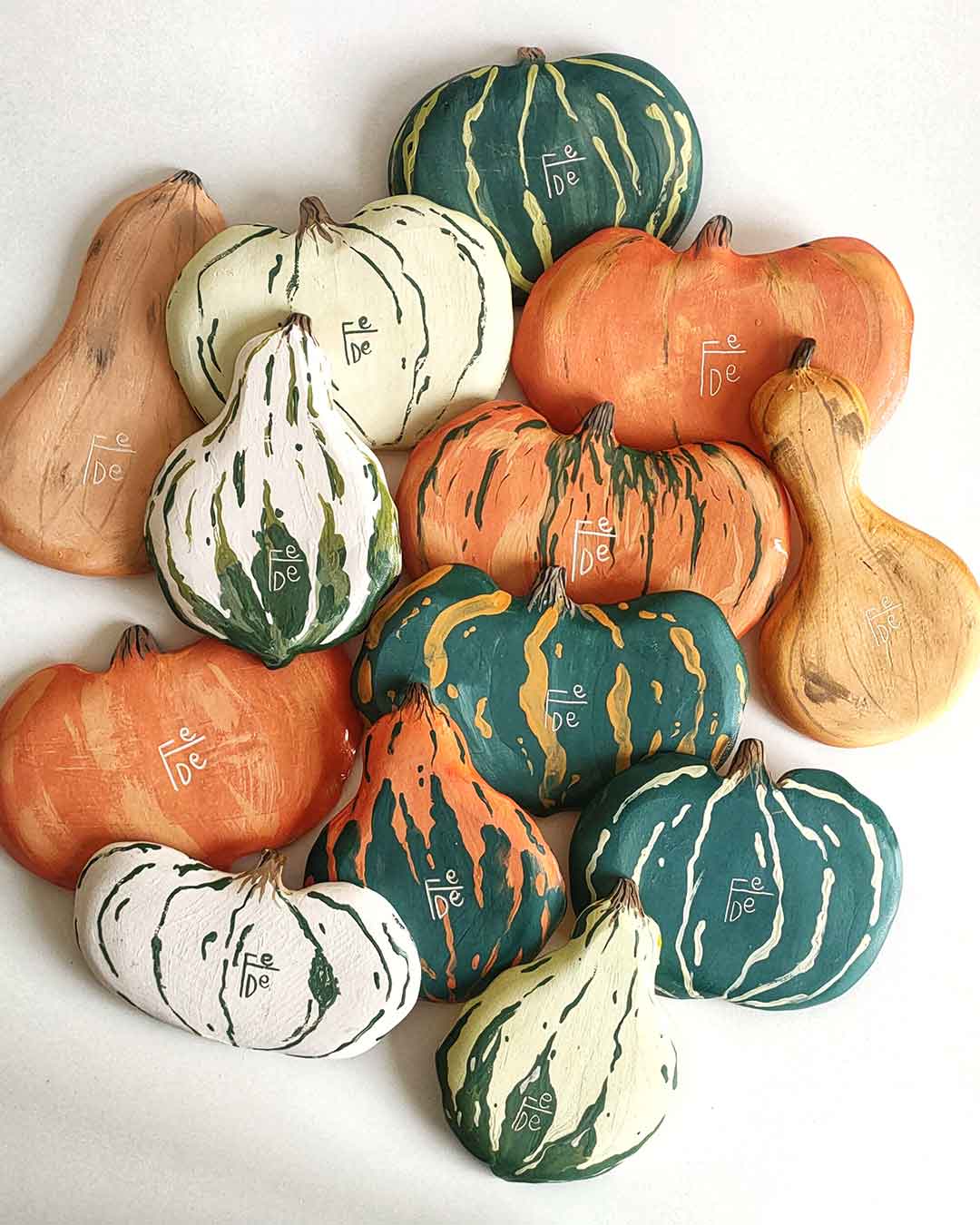 Pumpkin Plate - Set of 6