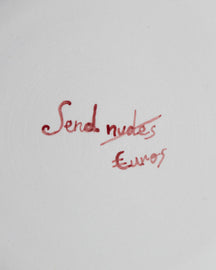 Send nudes plate - Musae Studio