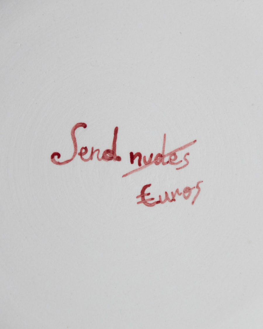Send nudes plate - Musae Studio