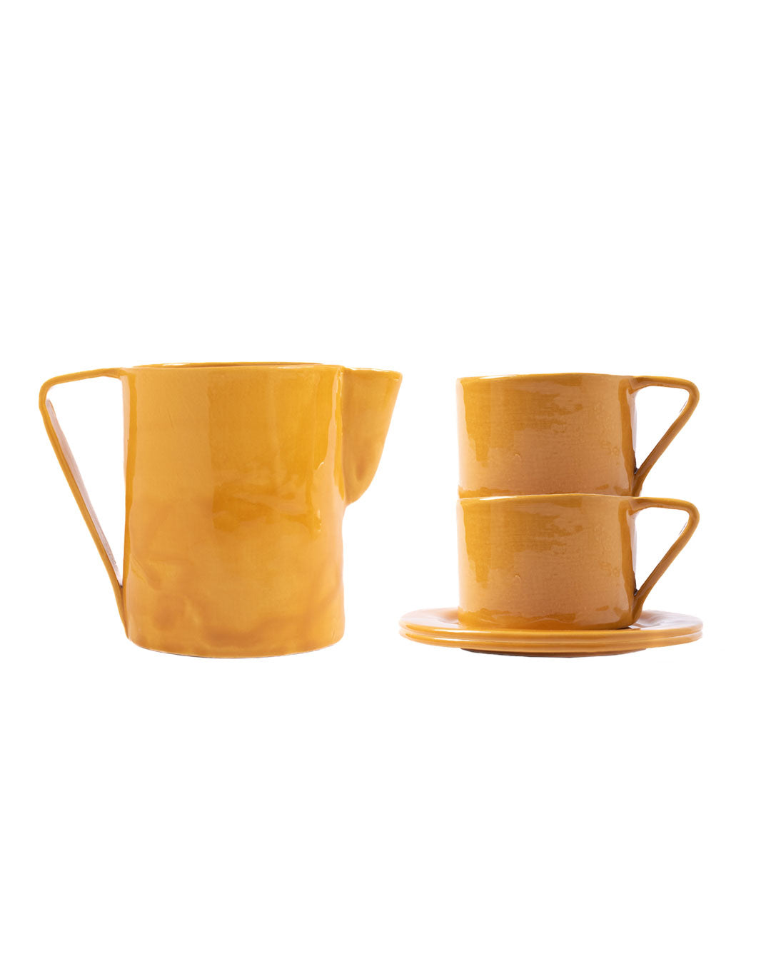 Milano Espresso Cup and Milk Jar - Set of 4