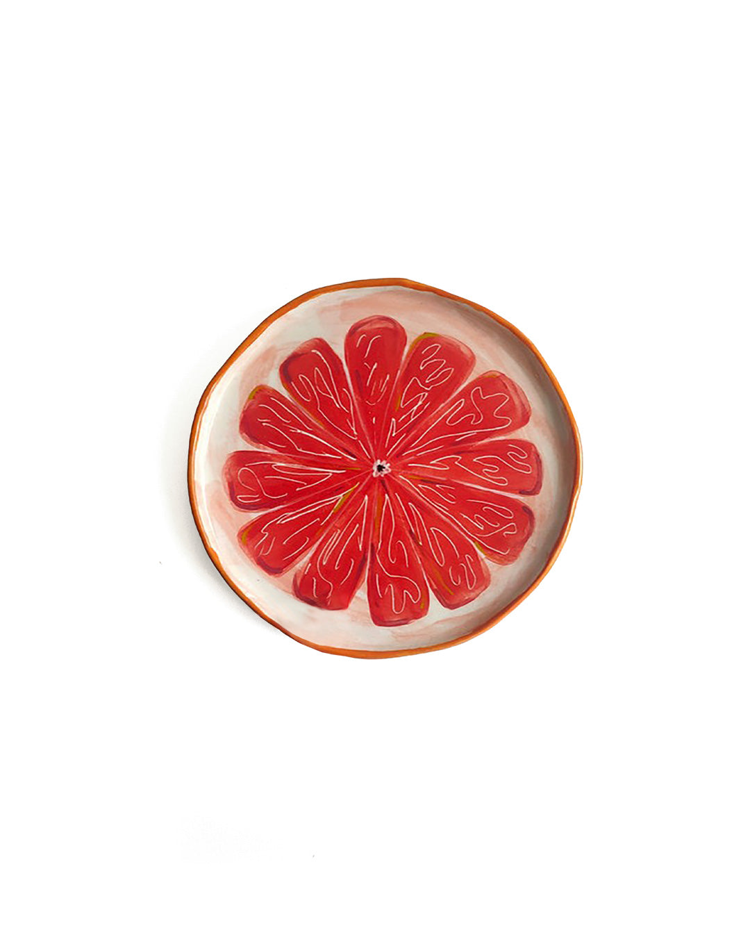 small grapefruit plate